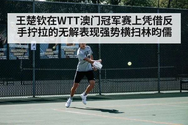 王楚钦在WTT澳门冠军赛上凭借反手拧拉的无解表现强势横扫林昀儒